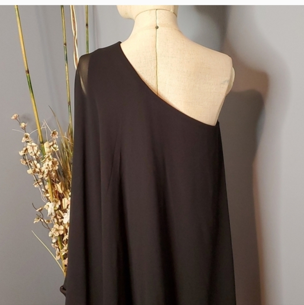 Lauren Ralph Lauren Tiered One Shoulder Jumpsuit Size 6 NWT - Picture 8 of 11